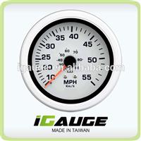 85mm auto gauge for marine Waterproof Speedometer for Yacht