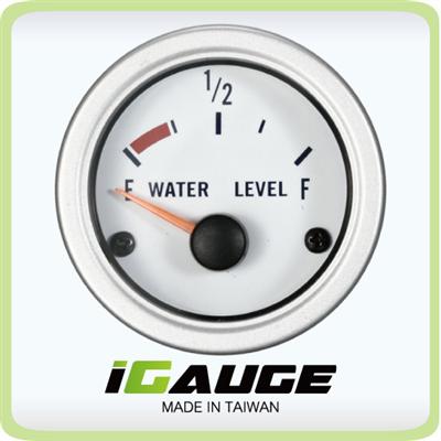 2 inches 52mm yacht instrument water tank level gauge