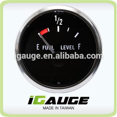 2 inches CE ISO two color LED back light fuel level gauge