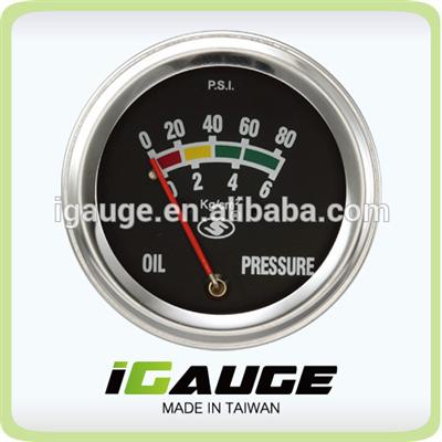 Reliable gauge, 52mm 90' scale Mechanical Gauge, oil pressure gauge