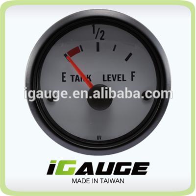 2" 52mm two color led back light yacht gauge 12v tank gauge