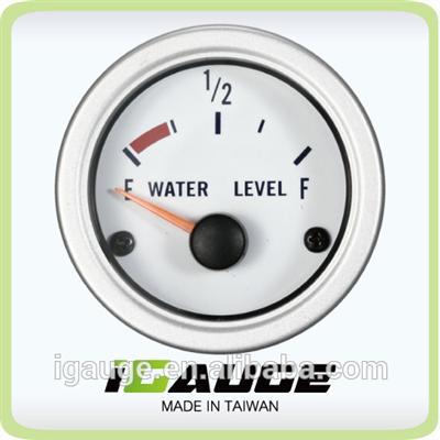 52mm gauge for yacht White Rim Water Level gauge for marine yacht