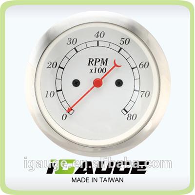 85mm gauge for vintage & classic car, vintage meter - Electrical tachometer gauge