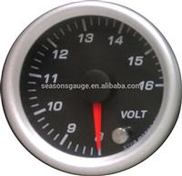 Stepper Motor Drive Car Voltmeter 12V DC with Multiple LED Backlighting