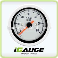 85mm auto meter 6000 rpm Waterproof Tachometer for Yacht
