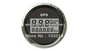 52mm digital GPS speedometer with mating antenna for marine, car, truck