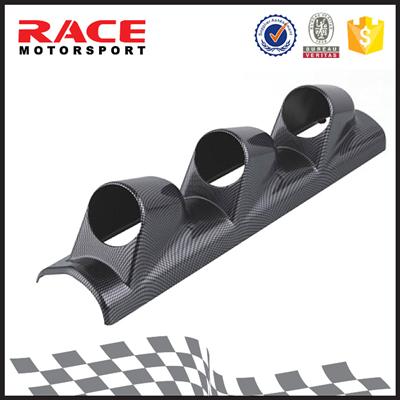 SEMA Member Carbon Fiber Chrome Gauge Pod