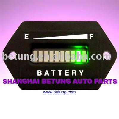 Hexagon Battery Indicator 12V with overdischarge protection