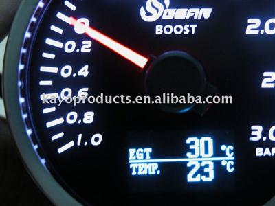 High professional LCD display 3 in1 stepping motor racing gauges