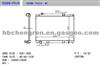 Auto Radiator For Toyota Crown AT OEM : 16400-73530 / 16400-73531 / 16400-73532