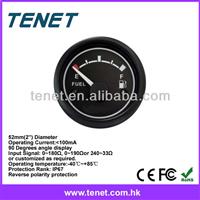 52mm 2" truck digital fuel level gauge meter oil gauge,electronic truck fuel level gauge oil gauge