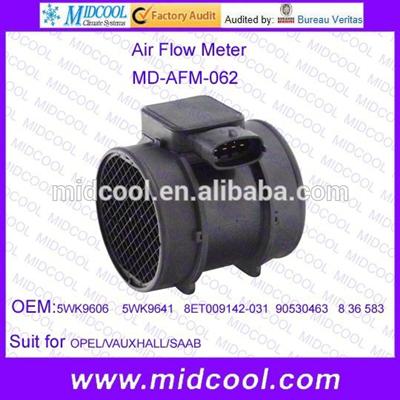 HIGH QUALITY Air Flow Meter FOR OPEL/VAUXHALL/SAAB OEM 5WK9606 5WK9641 8ET009142-031 90530463 8 36 583