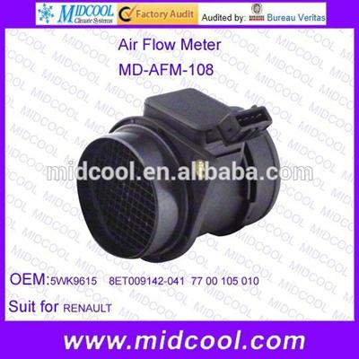 HIGH QUALITY Air Flow Meter FOR RENAULT OEM 5WK9615 8ET009142-041 77 00 105 010