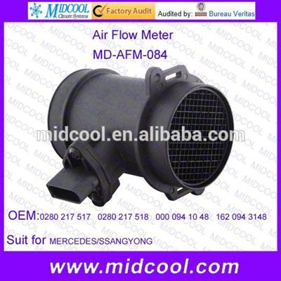 HIGH QUALITY Air Flow Meter FOR MERCEDES/SSANGYONG OEM 0280 217 517 0280 217 518 000 094 10 48 162 094 3148