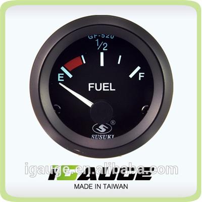 GF520S 2 inches Black color Electric Fuel Level Gauge