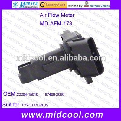 HIGH QUALITY Air Flow Meter FOR TOYOTA/LEXUS OEM 22204-15010 197400-2060