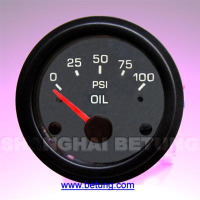 Oil pressure gauge