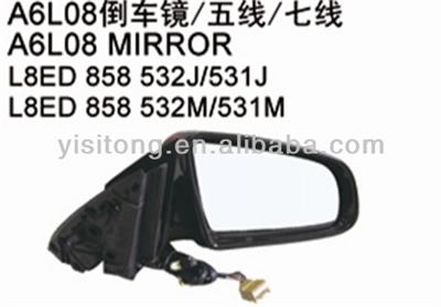 Car mirror replacement used on 2008 Audi A6 car mirror