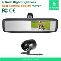 4.3inch rear view mirror with reversing camera