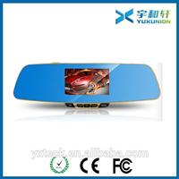 5.0 inch anti-flared car back mirror with gps with G-sensor