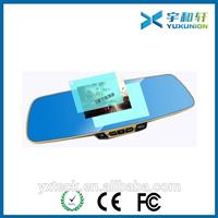 Full HD rearview mirror camera DVR with USB mode