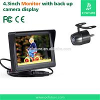 4.3 inch mirror LCD monitor with rear view camera