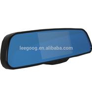 2015 Newest Radar detector with car dvr camera car Rear view mirror DVR