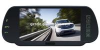7inch smart side view mirror with sesors