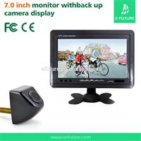 7 inches rear view mirror car monitor/stand alone bracket