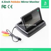 4.3 inch foldable car LCD monitor car TFT monitor 12V LCD monitor