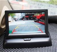 4.3 TFT LCD Car Foldable Rearview Monitor With 480*234