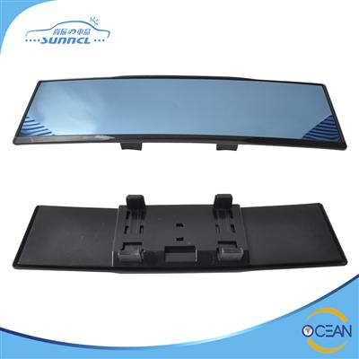 Blue Dimming Smart Car Mirror , 270mm Car Convex Mirror