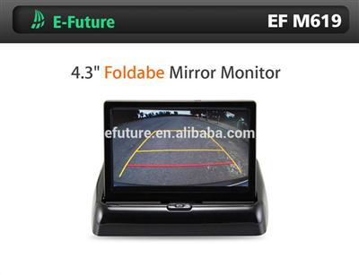 Foldable 4.3" LCD Screen Car/SUV Parking Monitor + Car Rear View Camera + Receiver Transmitter