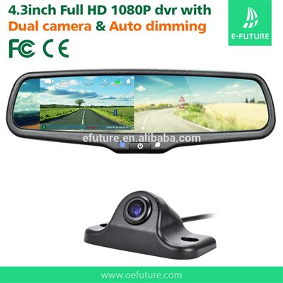dvr in rearview mirror car dvr mirror