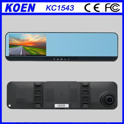 2016 Factory Price Wholesale 4.3 Inch HD Rear View Mirror DVR Camera
