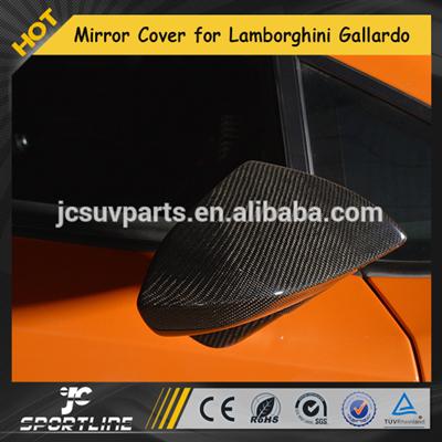 Carbon Rearview Side Mirror Cover Body Kit For Lamborghini Gallardo LP550 LP560 LP570 08-12