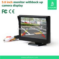 Original sytle of 5 inch two video inputs LCD rear view mirror car monitor