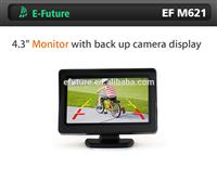 4.3" lcd monitors with 2-channel viedeo input