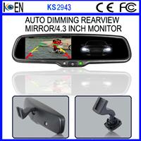 China Manufacturer High Quality 4.3'' TFT Autodim Rear View Mirror