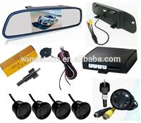 Hot Sale 4.3" Inch Audible Alarm Reverse Parking System Universal Parking Mirror Excellent Quality