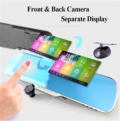 Newest 1080P car digital rearview mirror rearview mirror car CameraDVR black box