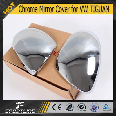 JC Auto Parts 2pcs Chrome Door Mirror Cover for VW TIGUAN