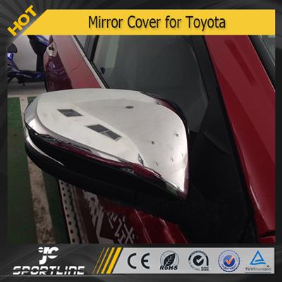 JC Auto Parts Signal Triple Chrome Mirror Cover for Toyota 4RUNNER 2014 2015