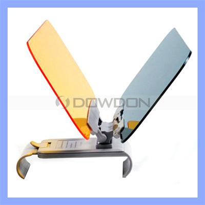 97.4% Isolation Ultraviolet Light Safety Anti Glare Auto Sun Visor