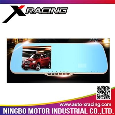 PM-A-1604 Xracing rearview mirror monitor,car rear view mirror,rearview mirror DVR