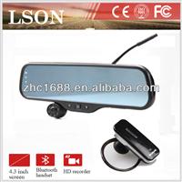 Car dvr rearview mirror1080P