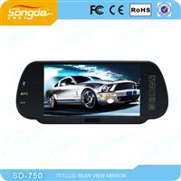 rearview mirror car monitor with 7 tft lcd