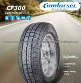 White Sidewall Commercial/Van Tire With Competitive Price