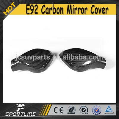 E92 Carbon Fiber Car Side View Mirror Cover for BMW 2010UP