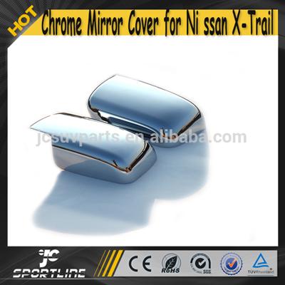 08-13 ABS Chrome Side View Mirror Cover for Ni ssan X-Trail 2pcs/set